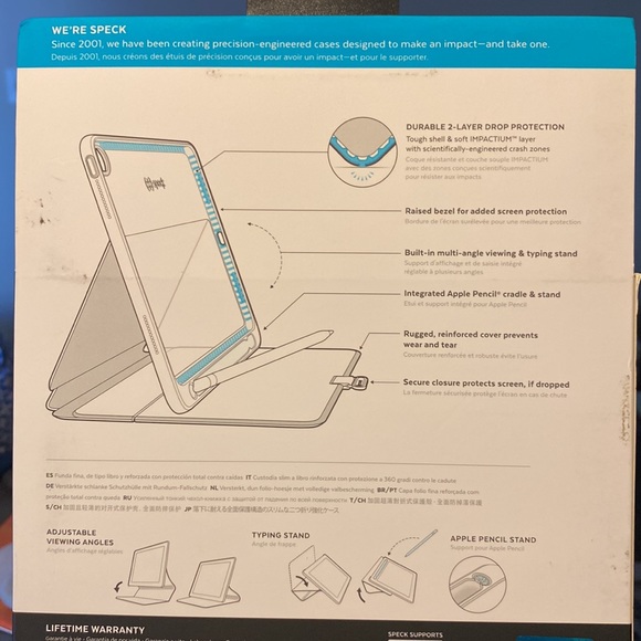 Speck Pro Folio iPad case 11 inch iPad Pro (2018) - Picture 9 of 11